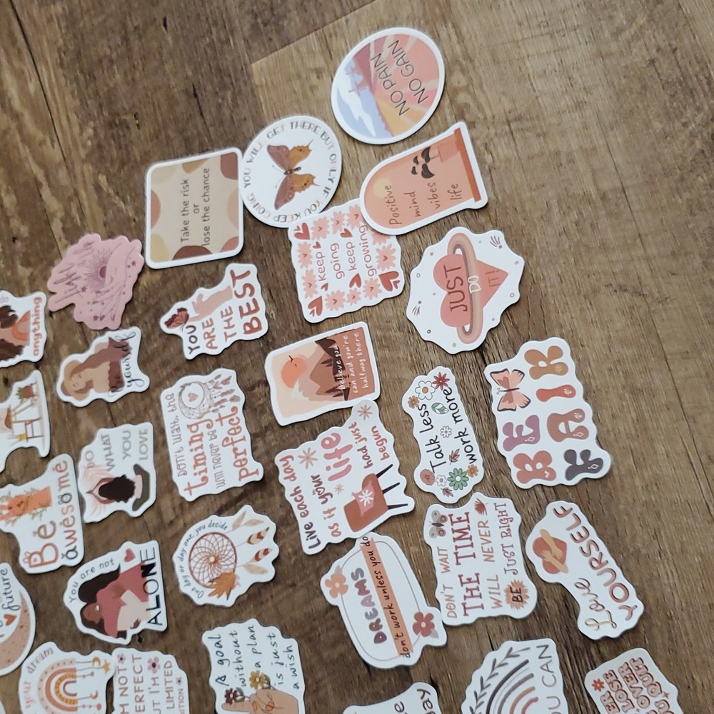 5/$15 Inspirational Sticker Pack - Picture 5 of 6